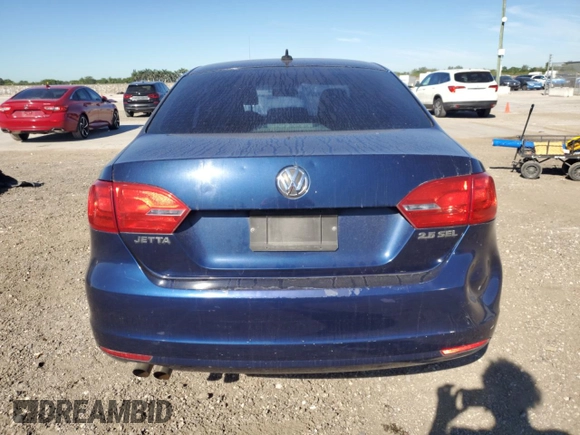 2012 Volkswagen Jetta Sedan SEL w/Sunroof with VIN 3VWLX7AJ8CM322084, listed as a Copart auction lot 48155525 with 192,992 mi miles and Salvage Title. Bid and sale history available at carsss.com. Image 6.