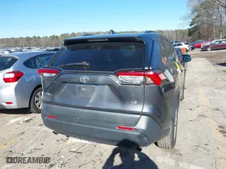 2021 Toyota RAV4 LE with VIN 2T3H1RFV9MC141966, listed as a IAAI auction lot 41328102 with 80,972 mi miles. Bid and sale history available at carsss.com. Image 4.