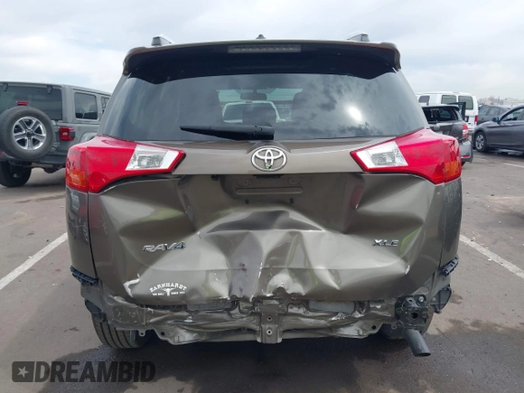2013 Toyota RAV4 XLE with VIN 2T3WFREV4DW054646, listed as a IAAI auction lot 42014698 with 91,828 mi miles. Bid and sale history available at carsss.com. Image 6.