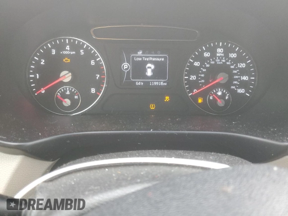 2016 Kia Sorento LX with VIN 5XYPGDA51GG073684, listed as a Copart auction lot 55630565 with 119,918 mi miles and Clean Title. Bid and sale history available at DreamBid. Image 9.