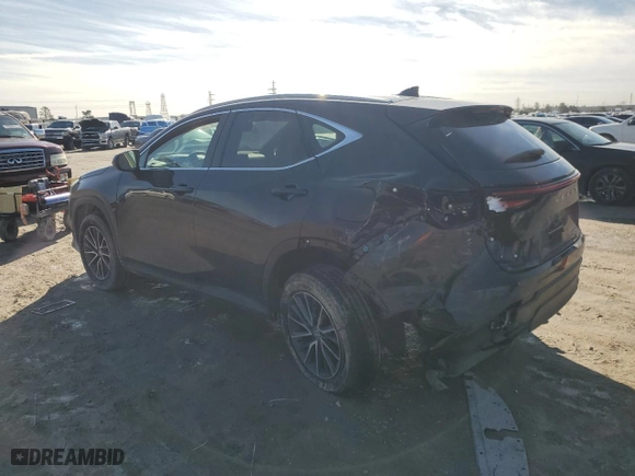 2025 Lexus NX with VIN 2T2GKCEZ5SC034523, listed as a Copart auction lot 43437315 with 5,080 mi miles and Salvage Title. Bid and sale history available at carsss.com. Image 2.