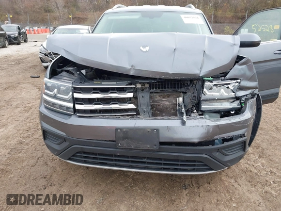 2019 Volkswagen Atlas S with VIN 1V2GR2CA5KC594928, listed as a IAAI auction lot 40852528 with 112,265 mi miles and . Bid and sale history available at DreamBid. Image 6.