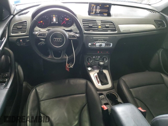 2016 Audi Q3 Premium Plus with VIN WA1EFCFS4GR018421, listed as a Copart auction lot 59670615 with 96,763 mi miles and Salvage title. Bid and sale history available at DreamBid. Image 8.