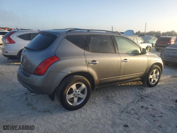 2005 Nissan Murano SL with VIN JN8AZ08T05W315611, listed as a Copart auction lot 77487264 with 0 mi miles and Salvage Title. Bid and sale history available at carsss.com. Image 3.