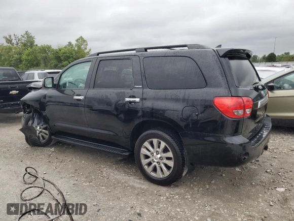 2014 Toyota Sequoia Limited with VIN 5TDJW5G17ES104147, listed as a Copart auction lot 66033014 with 119,534 mi miles and Salvage Title. Bid and sale history available at carsss.com. Image 2.