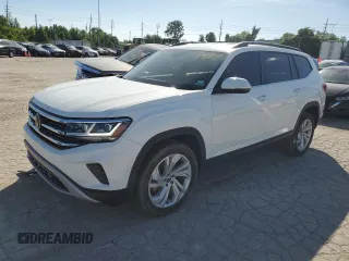2022 Volkswagen Atlas SE with VIN 1V2WP2CA8NC542263, listed as a Copart auction lot 54004294 with 37,178 mi miles and Salvage title. Bid and sale history available at DreamBid. Image 1.