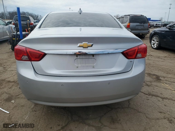 2016 Chevrolet Impala LT with VIN 2G1105SA7G9187236, listed as a Copart auction lot 51691015 with 98,478 mi miles and Clean Title. Bid and sale history available at carsss.com. Image 6.