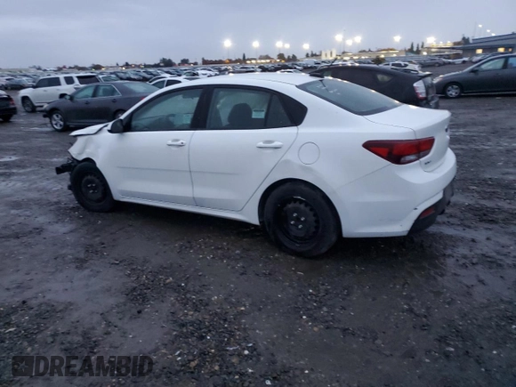 2020 Kia Rio LX with VIN 3KPA24AD8LE358188, listed as a Copart auction lot 82241944 with 156,750 mi miles and Salvage Title. Bid and sale history available at DreamBid. Image 2.