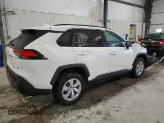 2019 Toyota RAV4 LE with VIN JTMH1RFV5KD501632, listed as a Copart auction lot 47646055 with 64,413 mi miles and Salvage Title. Bid and sale history available at carsss.com. Image 3.