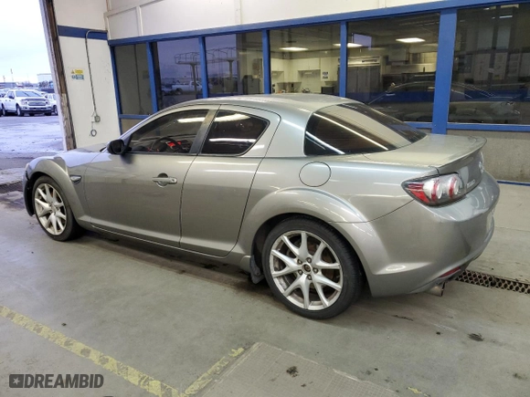 2009 Mazda RX-8 R3 with VIN JM1FE174190402469, listed as a Copart auction lot 87222464 with 122,782 mi miles and Clean Title. Bid and sale history available at carsss.com. Image 2.