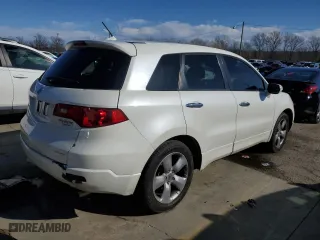 2007 Acura RDX with VIN 5J8TB18297A021437, listed as a Copart auction lot 43274145 with 225,991 mi miles and Clean Title. Bid and sale history available at carsss.com. Image 3.