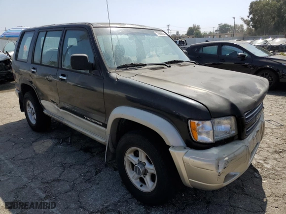 1999 Isuzu Trooper S with VIN JACDJ58X4X7926429, listed as a Copart auction lot 72969694 with 160,843 mi miles and Salvage Title. Bid and sale history available at carsss.com. Image 4.