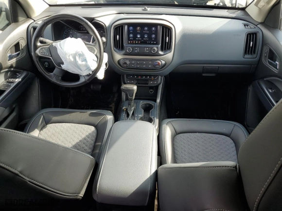 2021 Chevrolet Colorado 2WD Z71 with VIN 1GCGSDEN6M1185112, listed as a Copart auction lot 79696804 with 63,742 mi miles and Salvage Title. Bid and sale history available at carsss.com. Image 8.