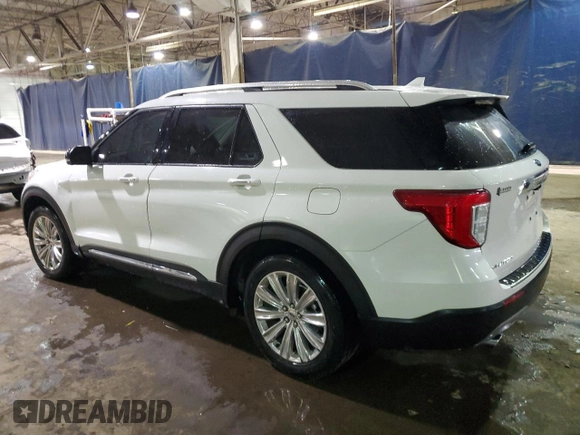 2020 Ford Explorer Limited with VIN 1FMSK7FH4LGB47423, listed as a Copart auction lot 89350425 with 41,381 mi miles and Salvage Title. Bid and sale history available at carsss.com. Image 2.