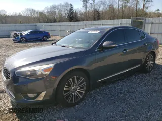 2015 Kia Cadenza Premium with VIN KNALN4D76F5168635, listed as a Copart auction lot 48399605 with 135,001 mi miles and Clean Title. Bid and sale history available at DreamBid. Image 1.