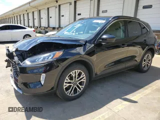 2020 Ford Escape SEL z VIN 1FMCU9H60LUC69333, wystawiony jako Copart lot #55777745 z przebiegiem 44 219 mil mil oraz Szkoda całkowita • Salvage title. Historia ofert i sprzedaży dostępna na DreamBid. Obrazek 1.