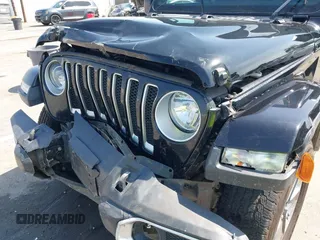 2020 Jeep Wrangler Unlimited Sahara with VIN 1C4HJXEN6LW235159, listed as a IAAI auction lot 42045083 with 68,400 mi miles and . Bid and sale history available at DreamBid. Image 6.
