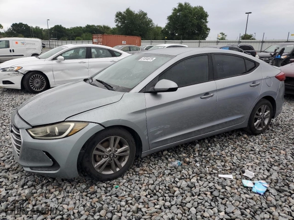2017 Hyundai Elantra SE with VIN 5NPD84LF9HH130049, listed as a Copart auction lot 51834975 with 200,394 mi miles and Clean Title. Bid and sale history available at carsss.com. Image 1.