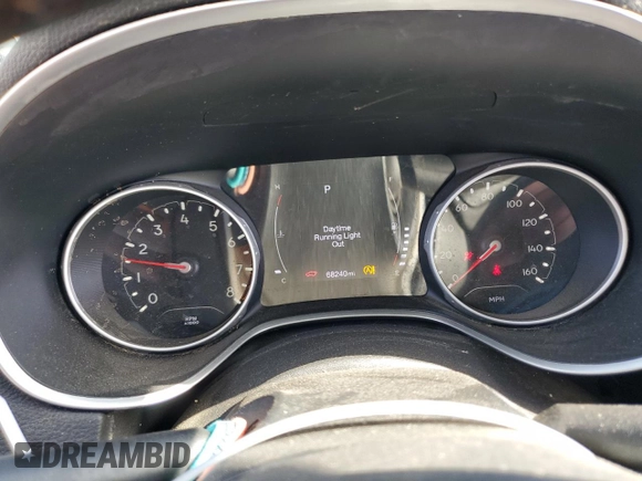 2021 Jeep Compass Latitude z VIN 3C4NJCBB5MT560009, wystawiony jako Copart lot #58405235 z przebiegiem 68 240 mil mil oraz Szkoda całkowita • Salvage title. Historia ofert i sprzedaży dostępna na DreamBid. Obrazek 9.