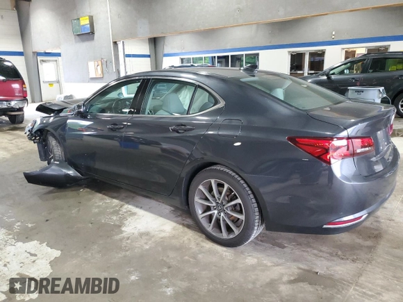 2016 Acura TLX Technology with VIN 19UUB2F55GA001290, listed as a Copart auction lot 56603745 with Not provided miles and Salvage title. Bid and sale history available at DreamBid. Image 2.