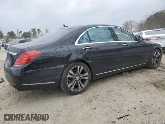 2016 Mercedes-Benz S 550 with VIN WDDUG8CB7GA228757, listed as a Copart auction lot 46789635 with 138,514 mi miles and Salvage Title. Bid and sale history available at carsss.com. Image 3.