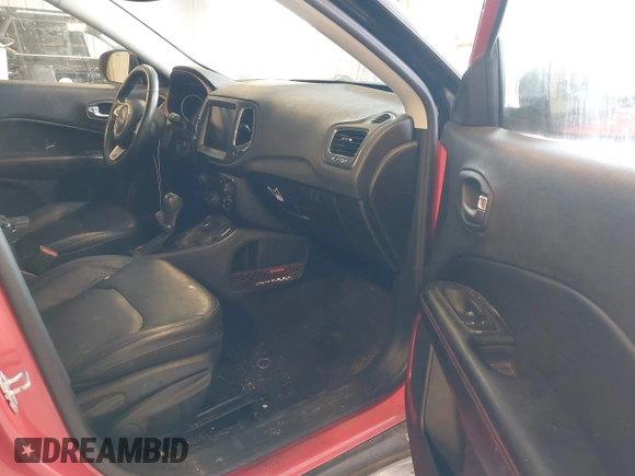 2018 Jeep Compass Trailhawk with VIN 3C4NJDDB4JT169366, listed as a IAAI auction lot 42389456 with 128,980 mi miles and . Bid and sale history available at DreamBid. Image 5.