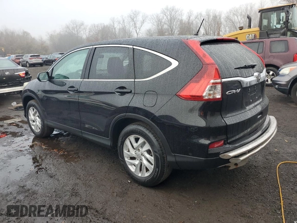 2015 Honda CR-V EX with VIN 2HKRM4H51FH647683, listed as a Copart auction lot 75512454 with 267,542 mi miles and Salvage Title. Bid and sale history available at DreamBid. Image 2.