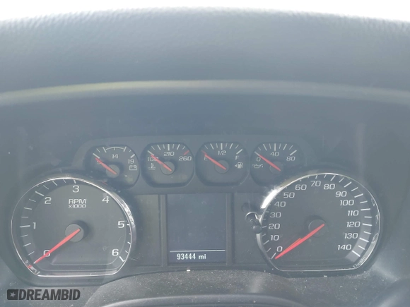2015 Chevrolet Silverado 1500 Work Truck with VIN 1GCVKPEH7FZ287168, listed as a IAAI auction lot 41990288 with 93,444 mi miles. Bid and sale history available at carsss.com. Image 7.