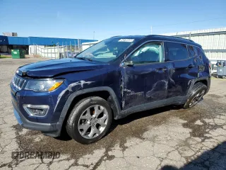 2020 Jeep Compass Limited z VIN 3C4NJDCB2LT145796, wystawiony jako Copart lot #54378585 z przebiegiem 70 540 mil mil oraz Czysty tytuł • Clean title. Historia ofert i sprzedaży dostępna na DreamBid. Obrazek 1.