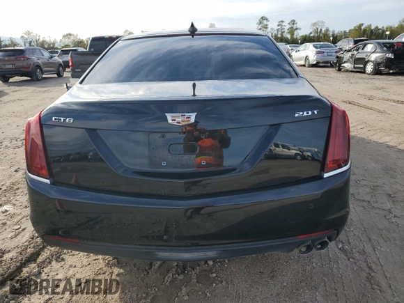 2018 Cadillac CT6 RWD with VIN 1G6KA5RX4JU113613, listed as a Copart auction lot 83983134 with 112,787 mi miles and Salvage Title. Bid and sale history available at DreamBid. Image 6.