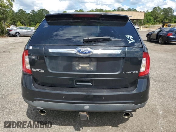 2011 Ford Edge Limited with VIN 2FMDK3KC1BBA32747, listed as a Copart auction lot 56162115 with 218,842 mi miles and Salvage title. Bid and sale history available at DreamBid. Image 6.