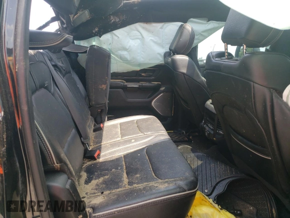 2019 Ram 1500 Limited with VIN 1C6SRFHT1KN625634, listed as a Copart auction lot 62355315 with 65,171 mi miles and Salvage title. Bid and sale history available at DreamBid. Image 10.