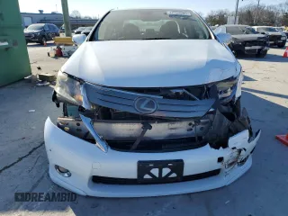 2010 Lexus HS 250h with VIN JTHBB1BA5A2013457, listed as a Copart auction lot 42785595 with 110,140 mi miles and Salvage Title. Bid and sale history available at DreamBid. Image 5.
