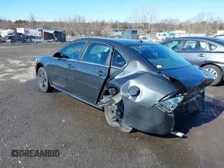 2013 Chevrolet Impala Police with VIN 2G1WD5E39D1228628, listed as a IAAI auction lot 41560393 with 173,236 mi miles. Bid and sale history available at carsss.com. Image 3.