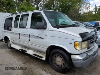 1997 Ford Econoline Commercial with VIN 1FDEE14L8VHB92094, listed as a Copart auction lot 64173094 with 264,897 mi miles and Salvage Title. Bid and sale history available at carsss.com. Image 4.