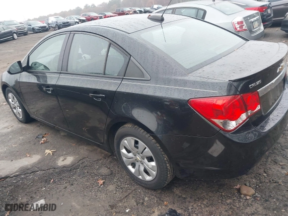 2015 Chevrolet Cruze LS with VIN 1G1PA5SH4F7150620, listed as a IAAI auction lot 41110009 with 77,494 mi miles. Bid and sale history available at carsss.com. Image 3.