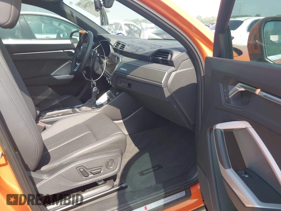 2024 Audi Q3 S line Premium Plus with VIN WA1EECF36R1092050, listed as a IAAI auction lot 42323941 with 12,193 mi miles and . Bid and sale history available at DreamBid. Image 5.
