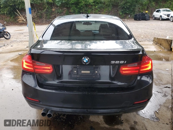 2013 BMW 3 Series 328i with VIN WBA3C1G58DNR48373, listed as a Copart auction lot 60780035 with 234,231 mi miles and Salvage title. Bid and sale history available at DreamBid. Image 6.