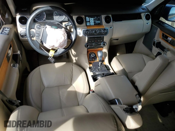 2013 Land Rover LR4 Lux with VIN SALAK2D49DA664975, listed as a Copart auction lot 48664235 with 109,879 mi miles and Salvage title. Bid and sale history available at DreamBid. Image 8.