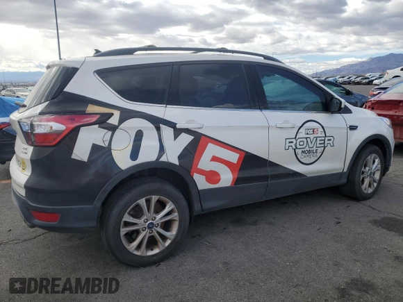 2018 Ford Escape SEL with VIN 1FMCU9HD1JUC80398, listed as a Copart auction lot 47659975 with 139,645 mi miles and Clean Title. Bid and sale history available at carsss.com. Image 3.