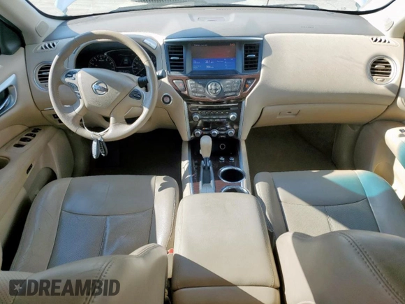 2014 Nissan Pathfinder Platinum with VIN 5N1AR2MNXEC636633, listed as a Copart auction lot 63584915 with 181,877 mi miles and Salvage title. Bid and sale history available at DreamBid. Image 8.