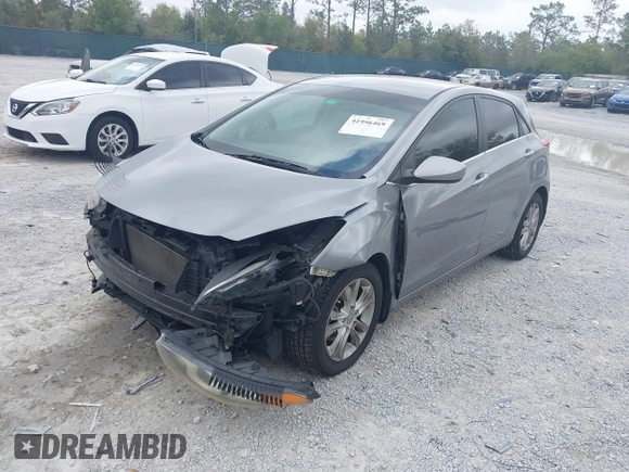 2013 Hyundai Elantra GT with VIN KMHD35LE8DU033254, listed as a IAAI auction lot 41956469 with 98,484 mi miles. Bid and sale history available at carsss.com. Image 17.