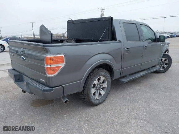 2013 Ford F-150 XL with VIN 1FTFW1CF3DFB20375, listed as a IAAI auction lot 41618480 with 130,192 mi miles. Bid and sale history available at carsss.com. Image 4.