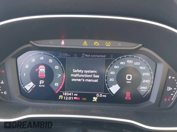 2021 Audi Q3 S line Premium Plus z VIN WA1EECF37M1095208, wystawiony jako IAAI lot #41616320 z przebiegiem 18 341 mil mil oraz . Historia ofert i sprzedaży dostępna na DreamBid. Obrazek 7.