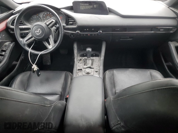 2021 Mazda 3 Premium with VIN JM1BPAML2M1400723, listed as a Copart auction lot 56021445 with 21,694 mi miles and Clean Title. Bid and sale history available at DreamBid. Image 8.