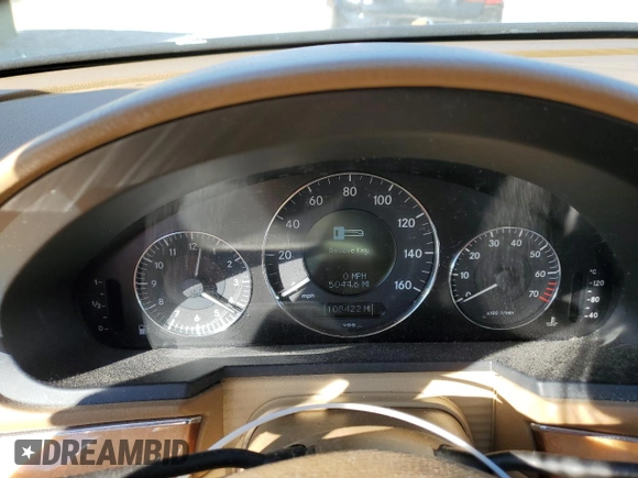 2009 Mercedes-Benz E 350 with VIN WDBUH87X69B366542, listed as a Copart auction lot 79476834 with 108,422 mi miles and Clean Title. Bid and sale history available at DreamBid. Image 9.