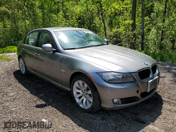 2009 BMW 3 Series 328i xDrive with VIN WBAPK735X9A449375, listed as a Copart auction lot 58939475 with 255,512 mi miles and Non repairable. Bid and sale history available at DreamBid. Image 4.