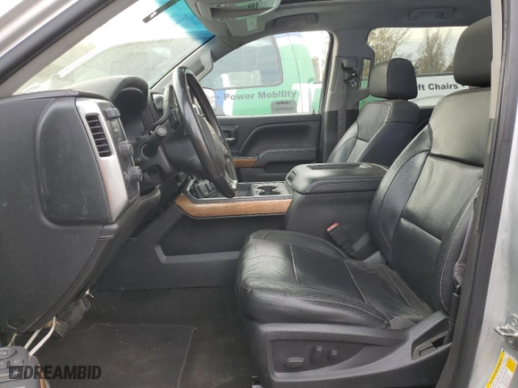 2017 Chevrolet Silverado 1500 LTZ with VIN 3GCUKSEC6HG202505, listed as a Copart auction lot 83042784 with 0 mi miles and Clean Title. Bid and sale history available at carsss.com. Image 7.
