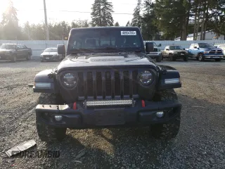 2021 Jeep Gladiator Rubicon with VIN 1C6JJTBG5ML500423, listed as a Copart auction lot 46954765 with 82,483 mi miles and Salvage title. Bid and sale history available at DreamBid. Image 5.