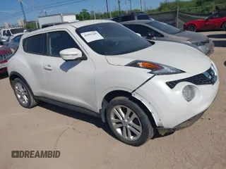 2016 Nissan Juke S with VIN JN8AF5MR9GT604877, listed as a IAAI auction lot 41995285 with 1 mi miles. Bid and sale history available at carsss.com. Image 1.